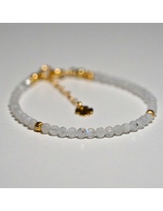 Bransoletka Szczęścia Kamień Księżycowy 3mm - Crystals Break 2