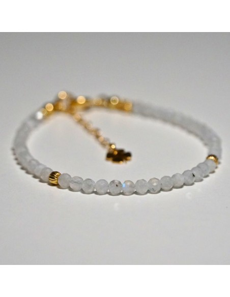 Bransoletka Szczęścia Kamień Księżycowy 3mm - Crystals Break