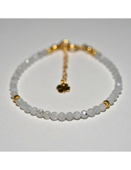 Bransoletka Szczęścia Kamień Księżycowy 3mm - Crystals Break