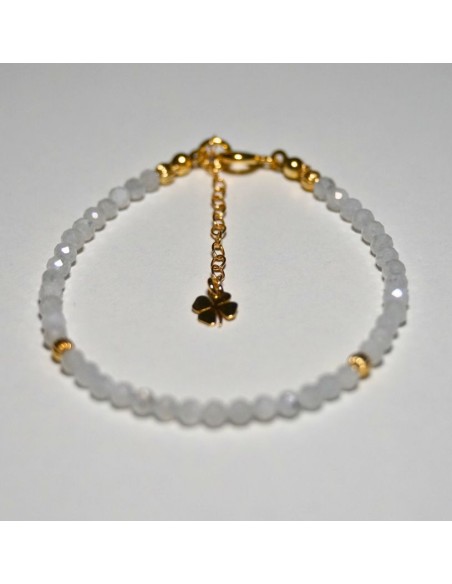 Bransoletka Szczęścia Kamień Księżycowy 3mm - Crystals Break