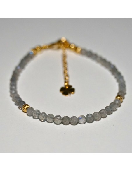 Bransoletka Szczęścia Labradoryt 3mm - Crystals Break