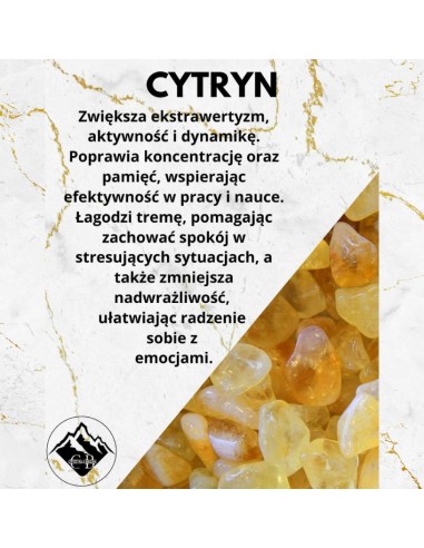 Bransoletka Cytryn 3mm - Crystals Break