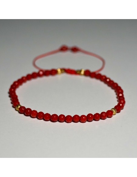Bransoletka Koral Czerwony 3mm - Crystals Break