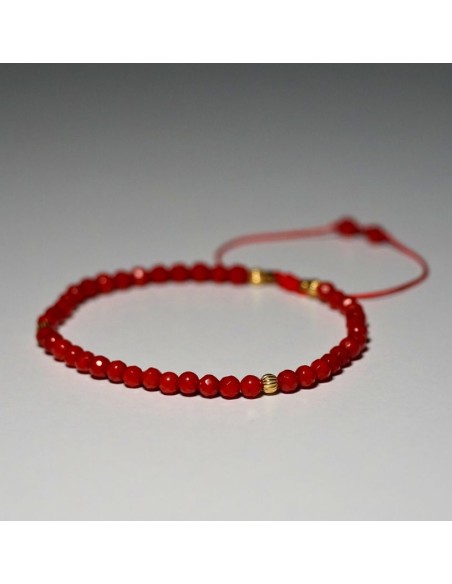 Bransoletka Koral Czerwony 3mm - Crystals Break