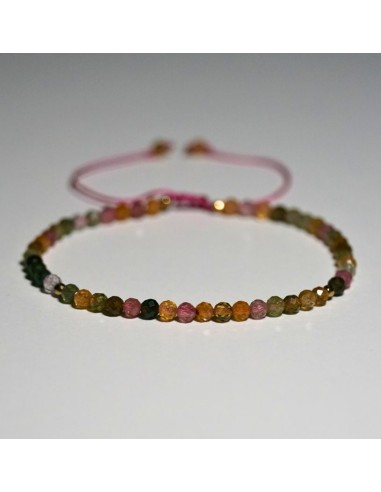 Bransoletka Turmalin Kolorowy 3mm - Crystals Break