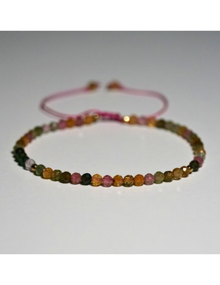Bransoletka Turmalin Kolorowy 3mm - Crystals Break