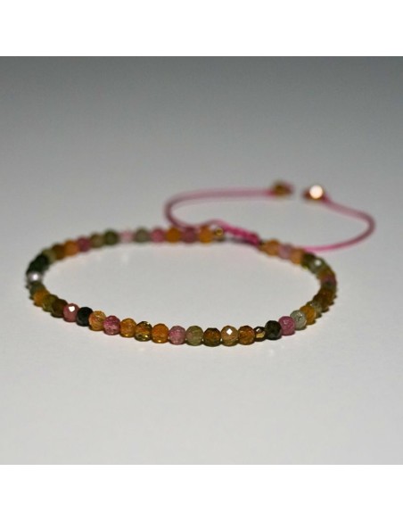 Bransoletka Turmalin Kolorowy 3mm - Crystals Break