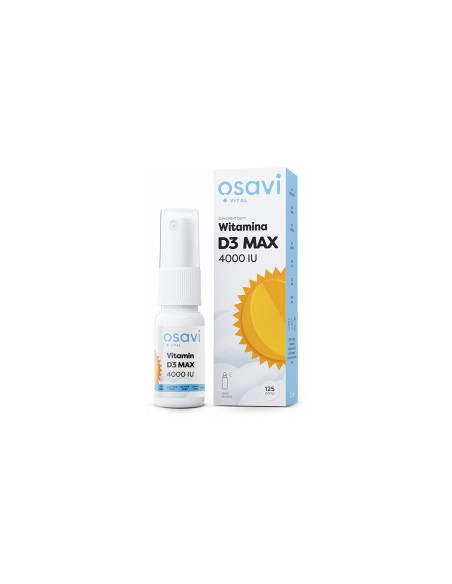 WITAMIANA D3 MAX 4000IU, SPRAY DOUSTNY 12,5ml - OSAVI