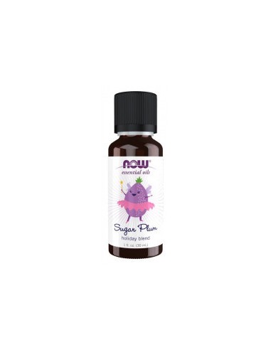 MIX OE - CUKROWA ŚLIWKA ( SUGAR PLUM BLEND OIL ) OLEJEK ETERYCZNY 30ML ESSENTIAL OIL - NOW FOODS