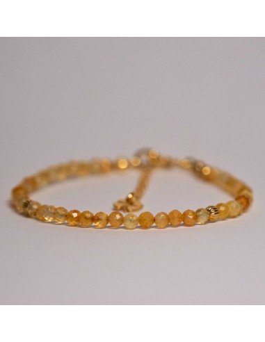 Bransoletka Szczęścia Cytryn 3mm - Crystals Break