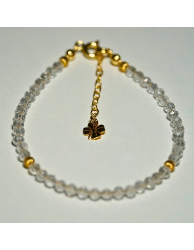 Bransoletka Szczęścia Kryształ Górski 3mm - Crystals Break