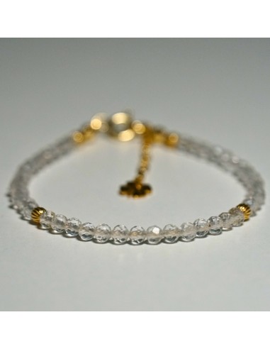 Bransoletka Szczęścia Kryształ Górski 3mm - Crystals Break