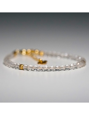 Bransoletka Szczęścia Kryształ Górski 3mm - Crystals Break