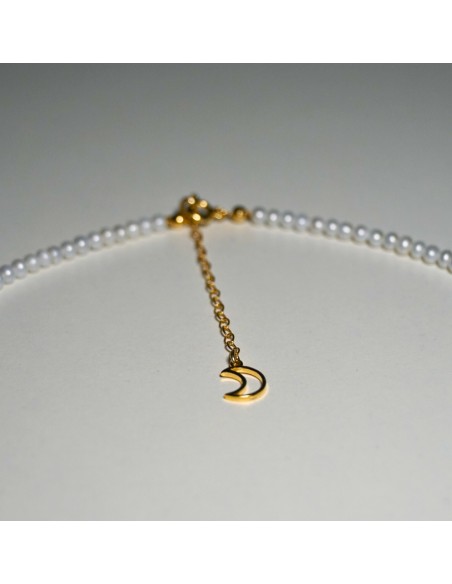 Naszyjnik Perły Naturalne 3mm - Crystals Break