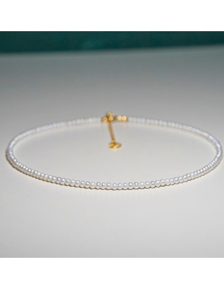 Naszyjnik Perły Naturalne 3mm - Crystals Break