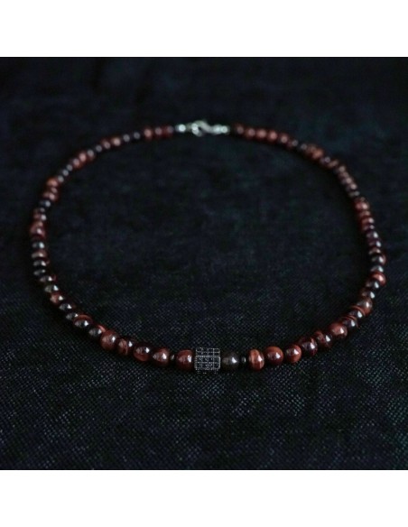 Naszyjnik Bawole Oko 6mm - Crystals Break