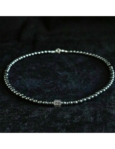 Naszyjnik Hematyt 6mm „Czaszka” - Crystals Break