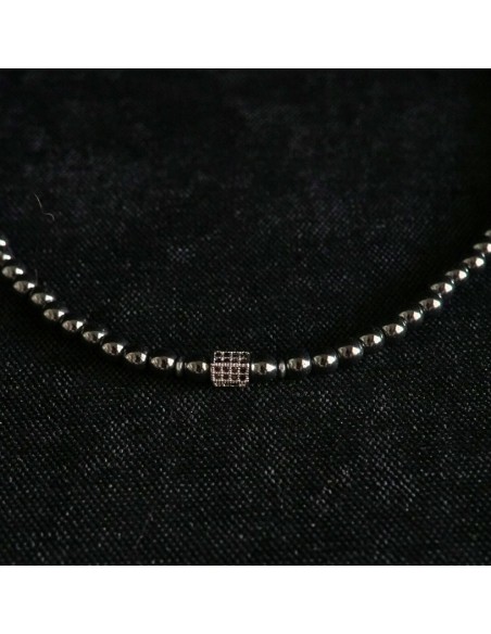 Naszyjnik Hematyt 6mm „Czaszka” - Crystals Break