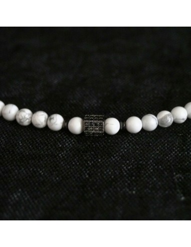 Naszyjnik Howlit 6mm - Crystals Break