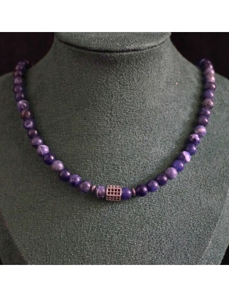 Naszyjnik Sodalit 6mm - Crystals Break
