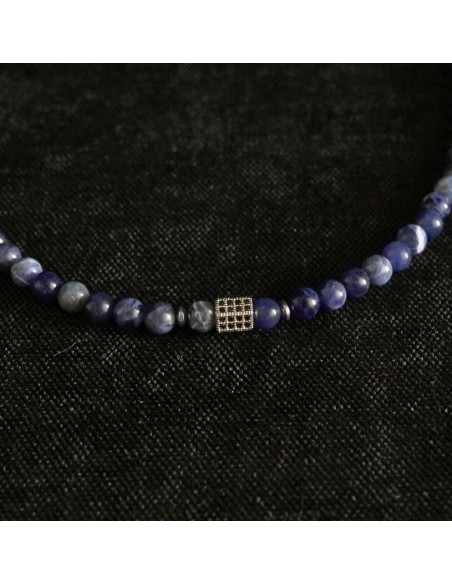 Naszyjnik Sodalit 6mm - Crystals Break
