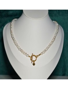 Naszyjnik Toggle Perły Naturalne 6mm - Crystals Break 2