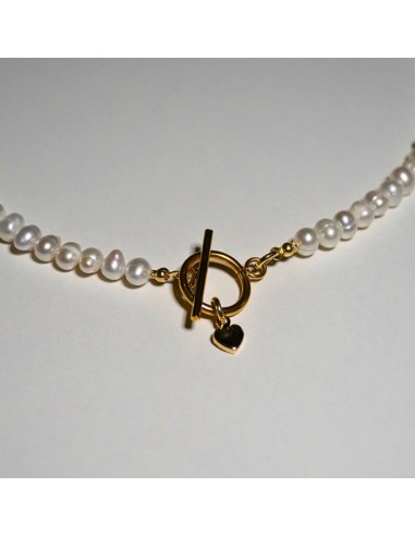 Naszyjnik Toggle Perły Naturalne 6mm - Crystals Break