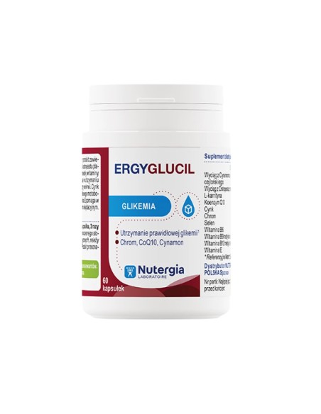 ERGYGLUCIL - METABOLIZM GLUKOZY 60 KAPS. - NUTERGIA