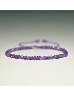 Bransoletka Ametyst 3mm - Crystals Break