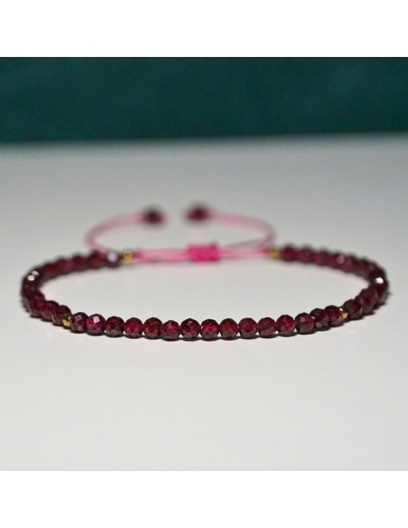 Bransoletka Granat 3mm - Crystals Break