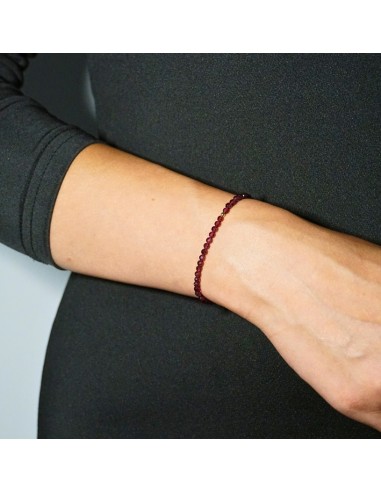 Bransoletka Granat 3mm - Crystals Break