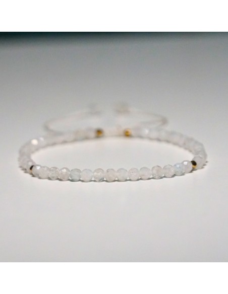 Bransoletka Kamień Księżycowy 3mm - Crystals Break