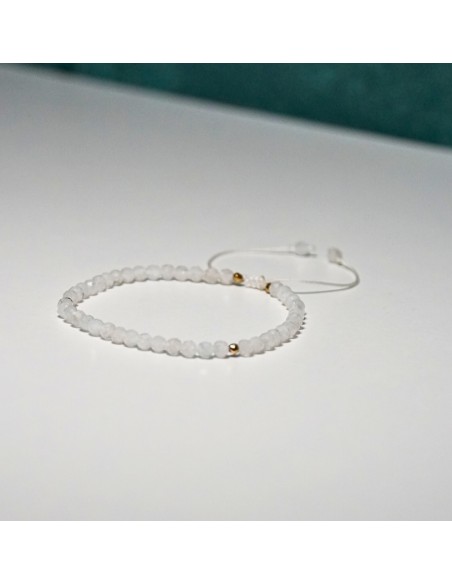 Bransoletka Kamień Księżycowy 3mm - Crystals Break