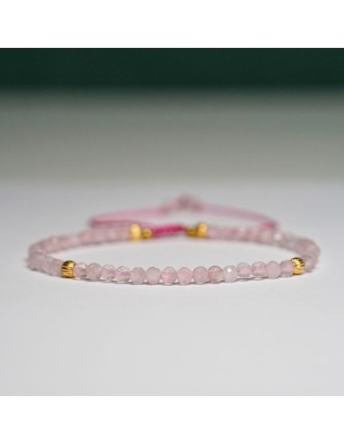 Bransoletka Kwarc Różowy 3mm - Crystals Break