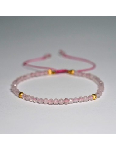 Bransoletka Kwarc Różowy 3mm - Crystals Break