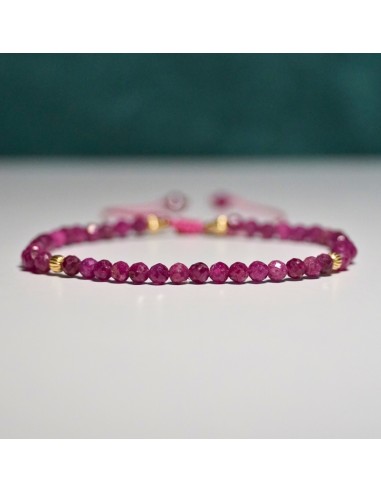 Bransoletka Rubin 3mm - Crystals Break