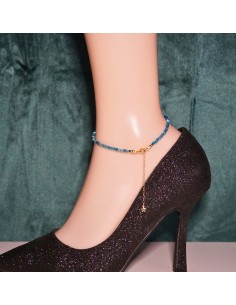 Bransoletka Noga Apatyt 3mm - Crystals Break