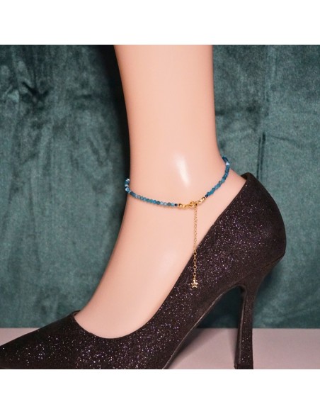 Bransoletka Noga Apatyt 3mm - Crystals Break