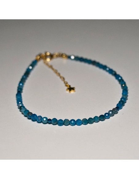 Bransoletka Noga Apatyt 3mm - Crystals Break