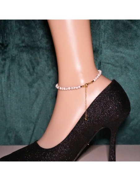 Bransoletka Noga Howlit 4mm - Crystals Break