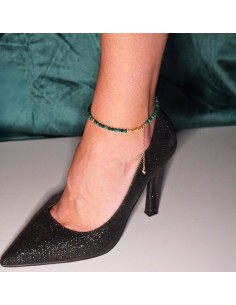 Bransoletka Noga Malachit 3mm - Crystals Break 2