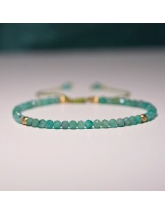 Bransoletka Szmaragd Jasny 3mm - Crystals Break