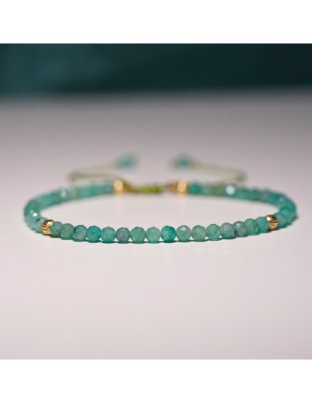 Bransoletka Szmaragd Jasny 3mm - Crystals Break