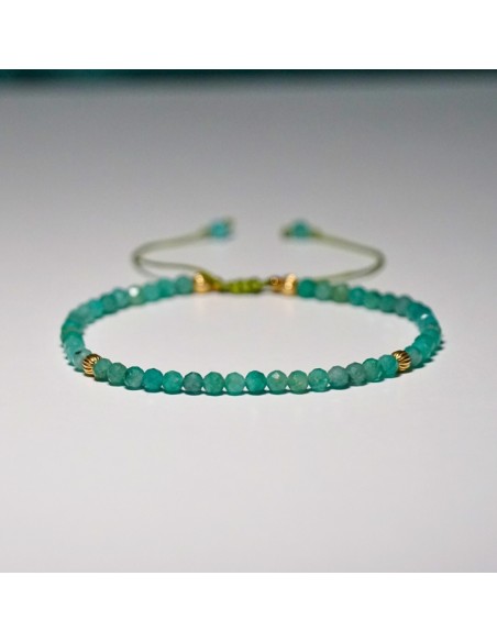 Bransoletka Szmaragd Jasny 3mm - Crystals Break