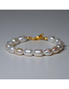 Bransoletka Toggle Perła Naturalna 6mm - Crystals Break 2