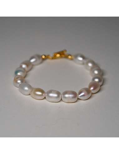 Bransoletka Toggle Perła Naturalna 6mm - Crystals Break