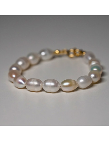 Bransoletka Perła Naturalna Ryż 6mm - Crystals Break