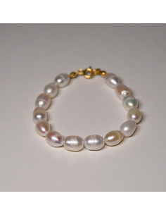 Bransoletka Perła Naturalna Ryż 6mm - Crystals Break 2