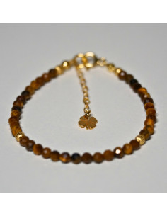 Bransoletka Szczęścia Tygrysie Oko 3mm - Crystals Break 2