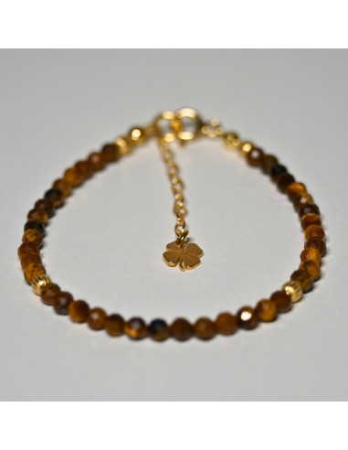 Bransoletka Szczęścia Tygrysie Oko 3mm - Crystals Break